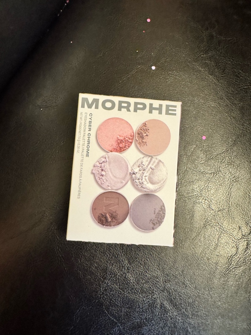 Morphe Cyber Chrome Eyeshadow Palette — Pink, Mauve & Lilac Shades